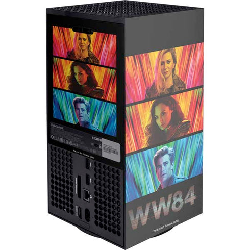 Wonder Woman 1984 (2020) Characters Poster XBox Series X Digital Edition Console Skin